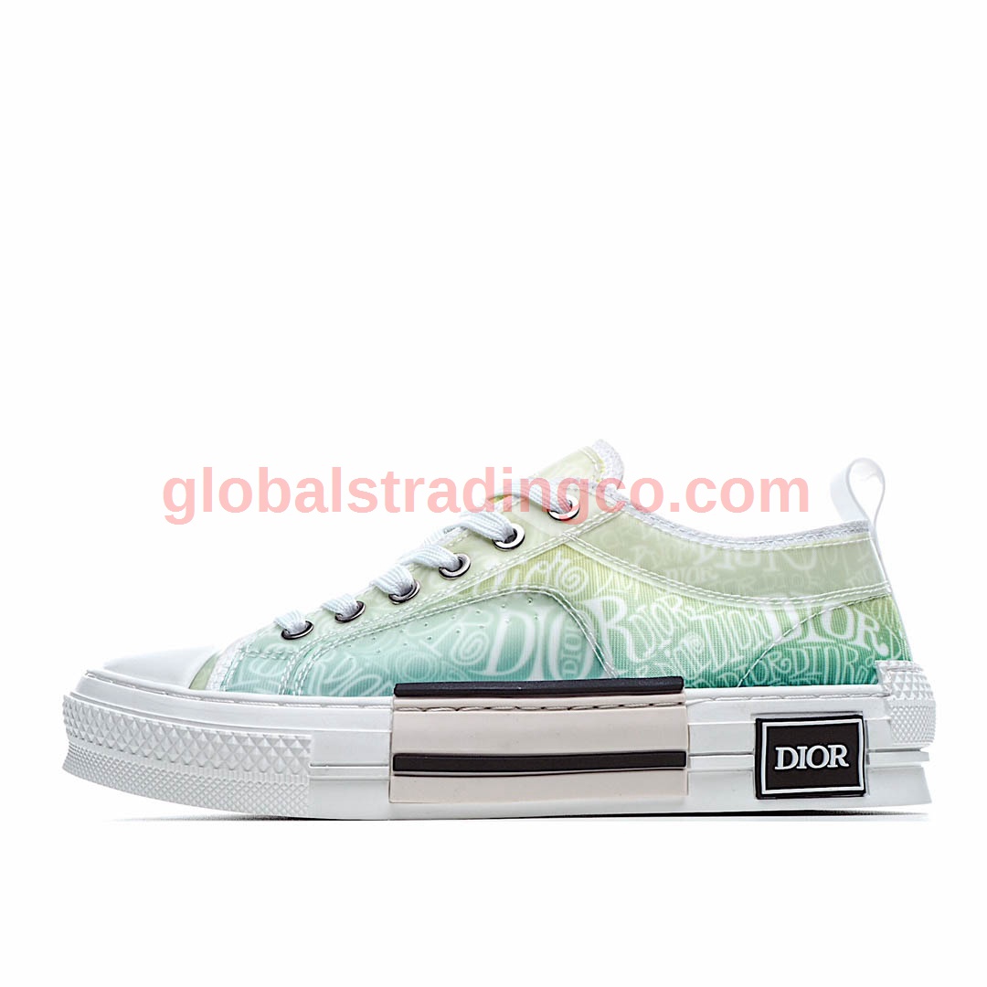 Dior B23 Oblique Slip-on Low Top Sneakers Sheer Print Sneakers